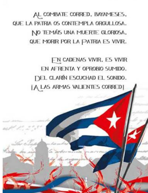 EduardoLopezL65's tweet photo. Historia, cultura y na­ción han sido esencias entrelazadas en la formación de nuestra identidad; y la marcha guerrera de Perucho, el Himno de todos; un canto de amor y combate que, nacido en la fragua de la emancipación, nos recuerda que «morir por la Patria es vivir» #Cuba https://t.co/iQdQXrR4ud