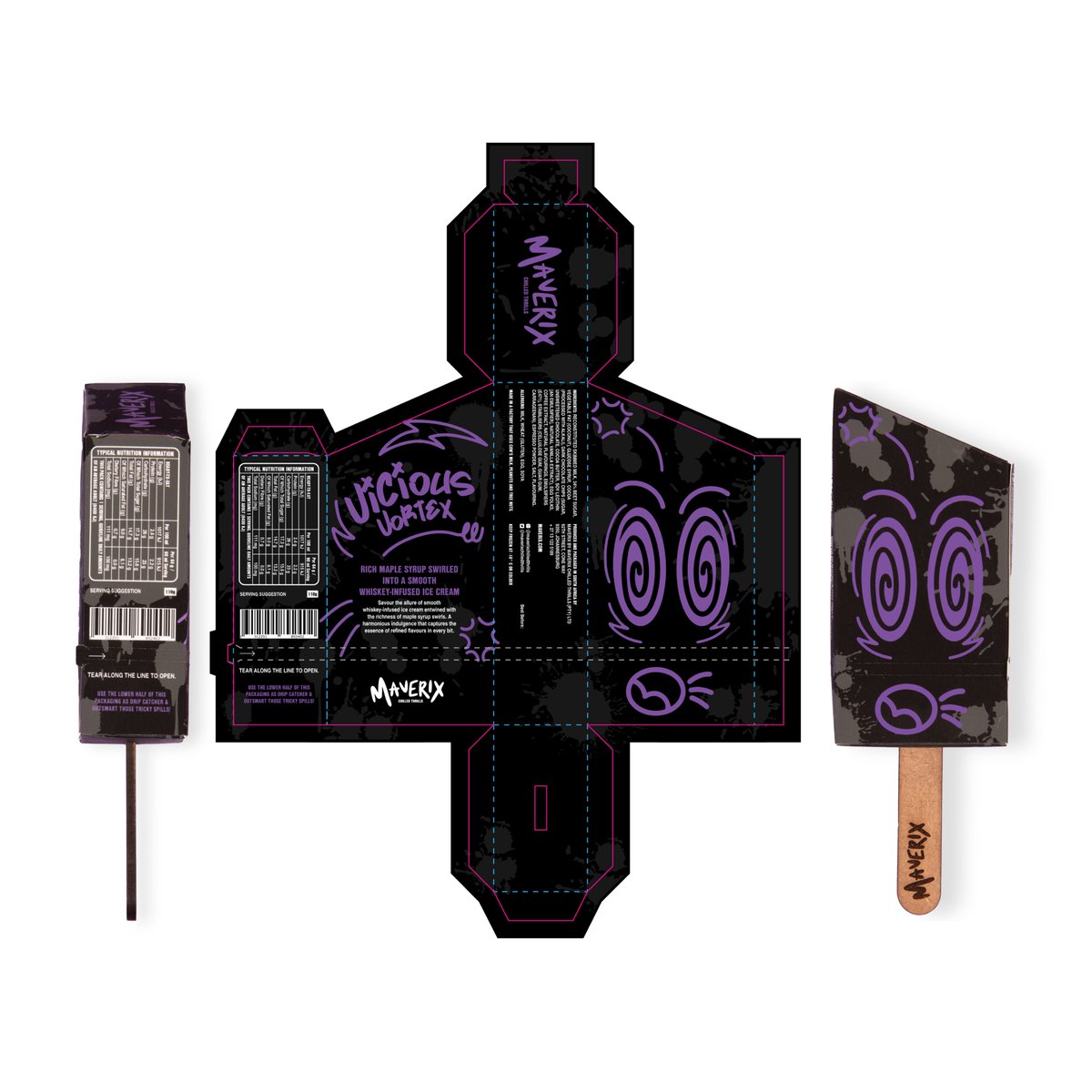open_window_'s tweet image. Congratulations to Loerie Finalist: Callum Sutherland 
Project Title: Maverix Packaging
Category: Student – Package Design
Lecturer: Jan Pretorius

lnkd.in/d8V8_FGJ
#Loeries2024 #Finalists #CreativityUnleashed