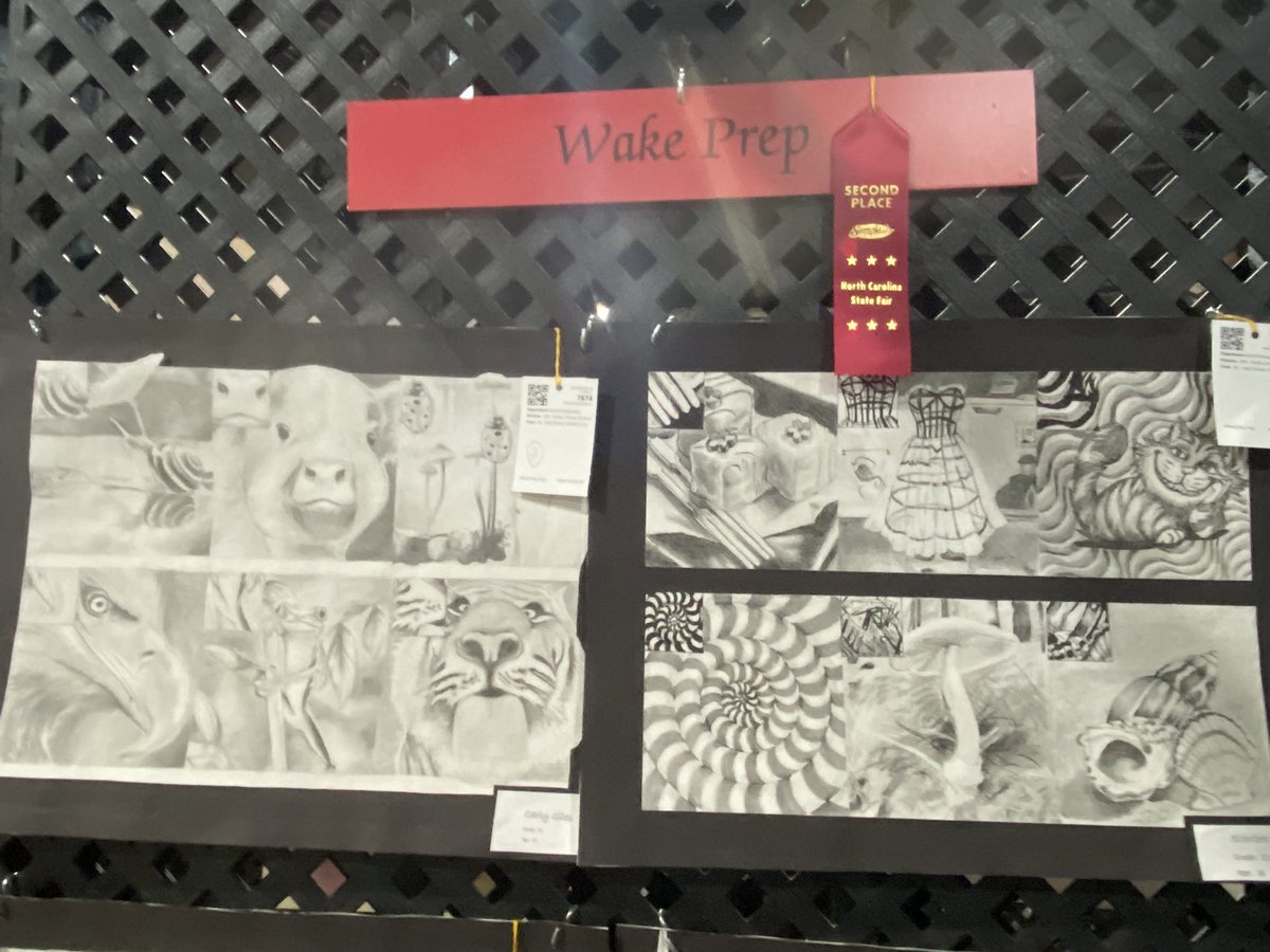 We got 2nd out of all N.C. high schools. Woo hoo!! Way to go Wake Prep.