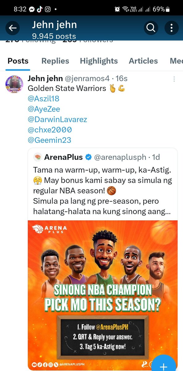 jenramos4's tweet image. #ArenaPlusPH #AstigSaSports #KasamaKaSaPanalo #APanaloSaNBA #NBA #NBAPhilippines