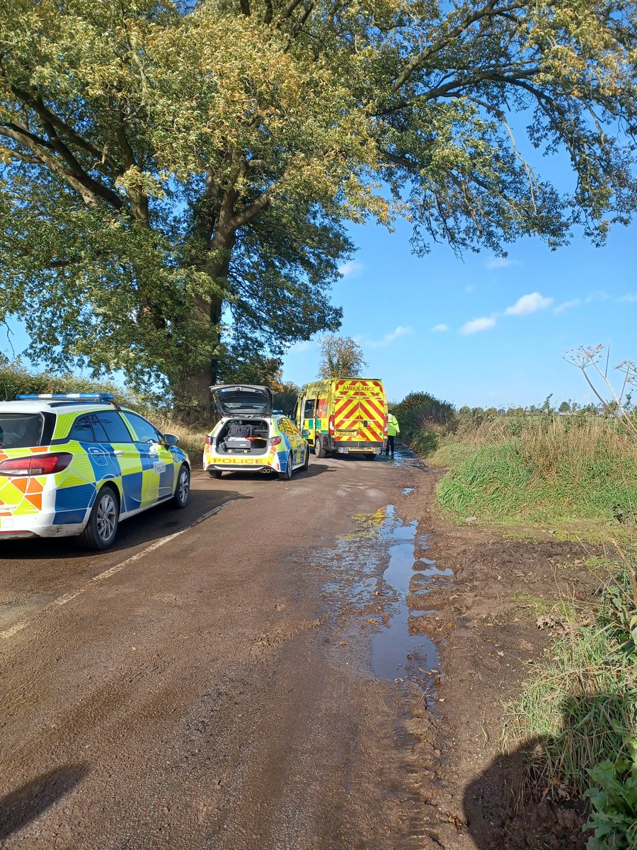ROAD CLOSED | Police &amp; Ambulance are currently on scene of single vehicle RTC on the B5063 just north of Wolverley, please find alternative routes