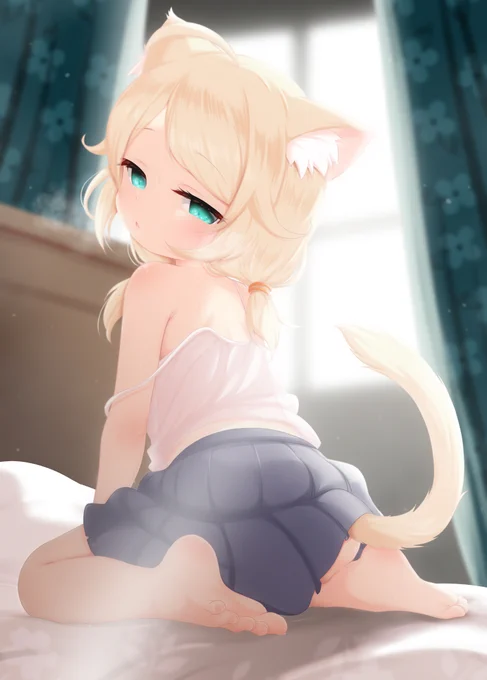 ねこずえ「ふにゃぁ…?」#遊佐こずえ #ねこずえ 