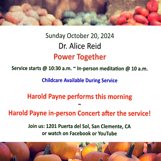 Center for Spiritual Living Capistrano Valley tweet media