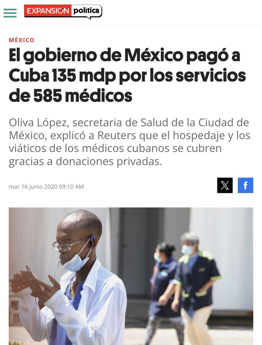 AmerangelLorenz's tweet photo. A ver mis zurdos,

Si existe un bloqueo a Cuba que les impide comerciar con el mundo…

¿Cómo es que el gobierno de #Morena les ha comprado vacunas, médicos y materiales para en Tren Maya?

El bloqueo no existe, solo es un pretexto para justificar el fracaso del socialismo. https://t.co/c9odd35TUY