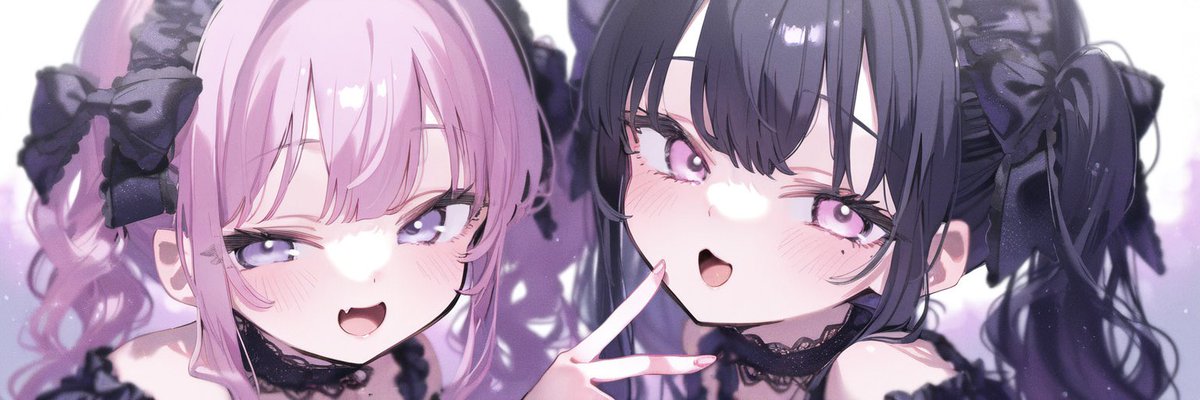 hasukimm's tweet image. #フリーヘッダー

トリミングok🩷🖤
ヘッダーやアイコン・ペア画 としてご利用ください