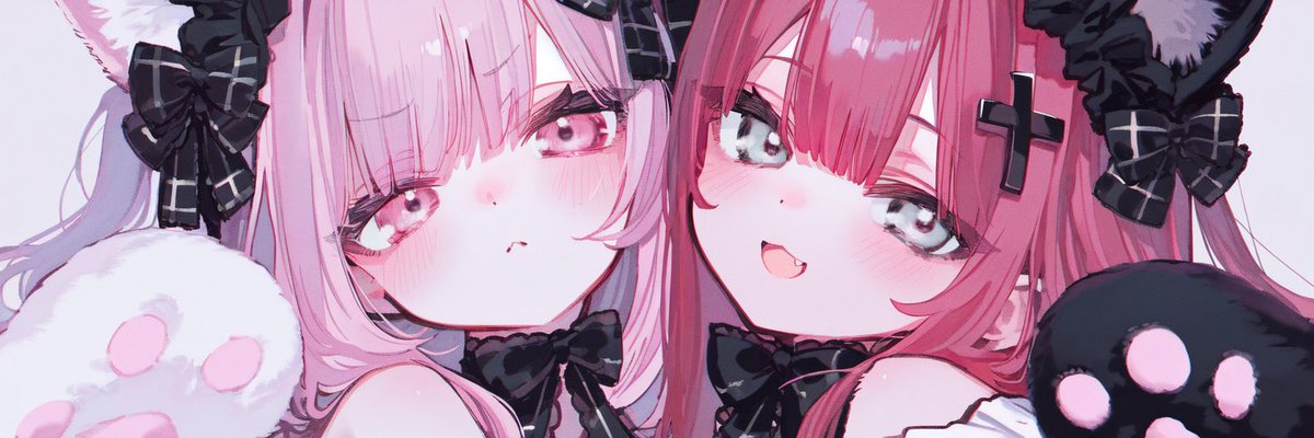 hasukimm's tweet image. #フリーヘッダー

トリミングok🩷🖤
ヘッダーやアイコン・ペア画 としてご利用ください