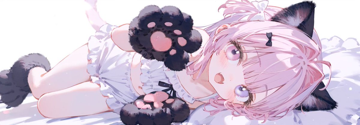 hasukimm's tweet image. #フリーヘッダー

トリミングok🩷🖤
ヘッダーやアイコン・ペア画 としてご利用ください