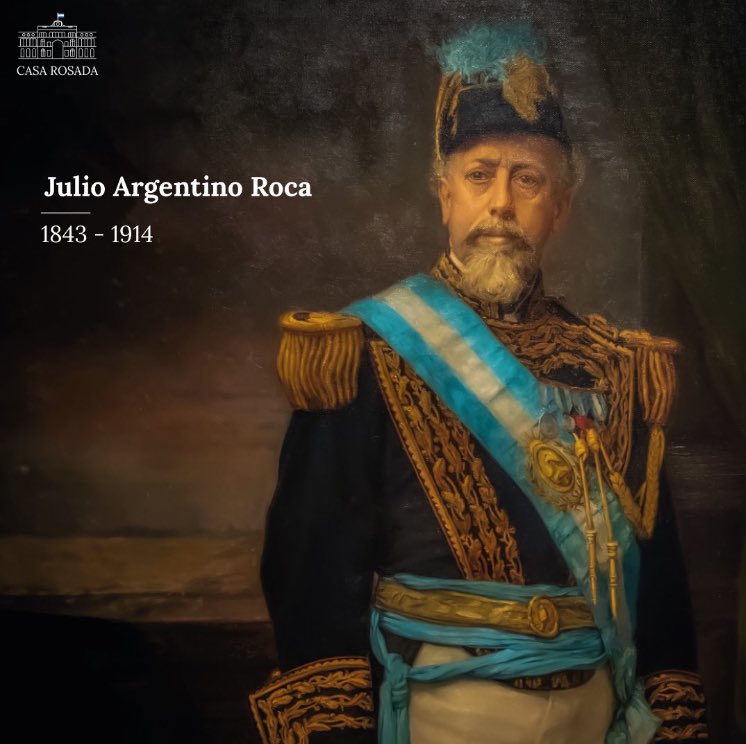 apbattisti's tweet image. Con San Martin, Belgrano y Sarmiento; los 4 más grandes de la historia argentina! Gracias #julioargentinoroca por nació q dejaste y los #peronchos destruyeron!