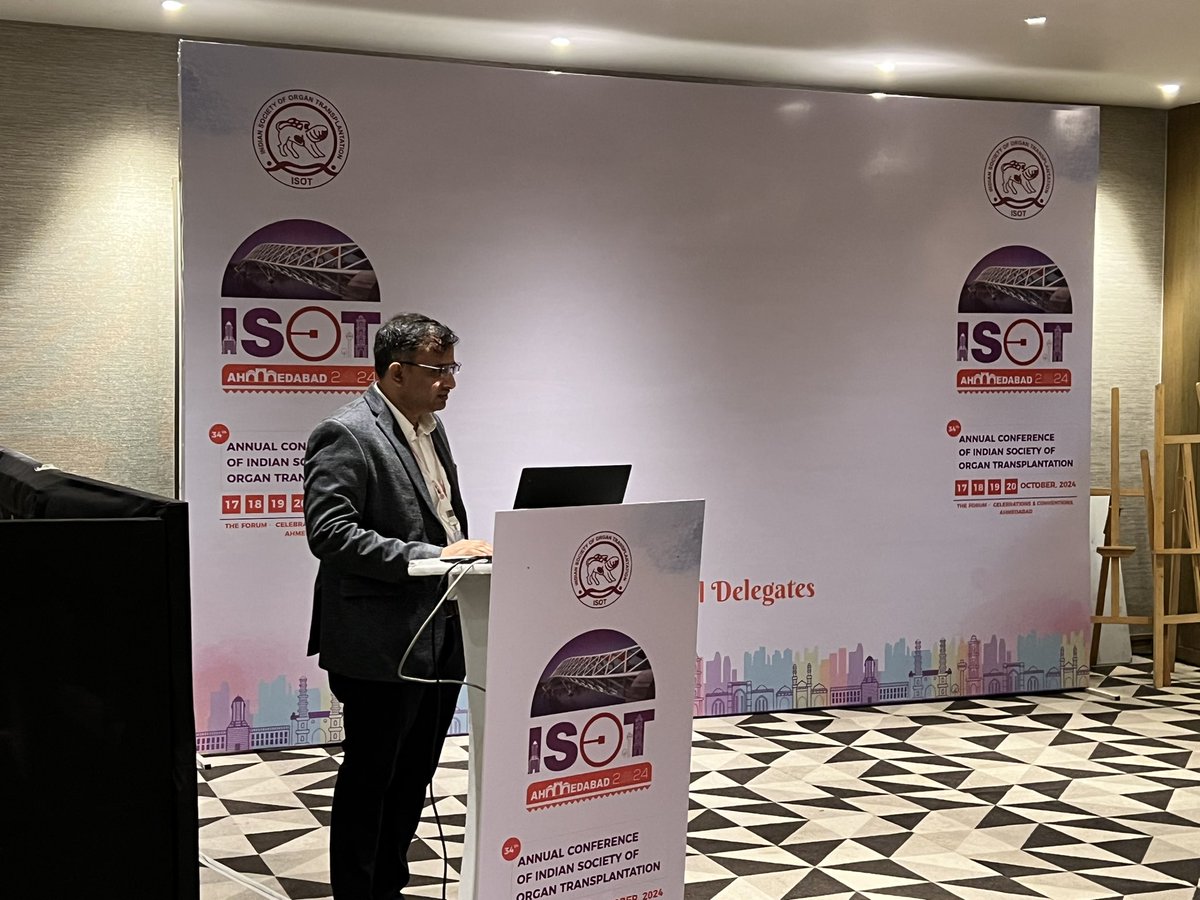 Indian society Organ Transplantation (@indiasotx) on Twitter photo 💥Dr Amol Bhawane <a href="/AIIMSNagpur/">AIIMS Nagpur</a> talks on “How to start DCD: AIIMS Nagpur & ZTCC experience” at NOTTO- ISOT session
#ISOT2024
<a href="/AmolBhawane/">Amol Bhawane</a> <a href="/NottoIndia/">NOTTO</a> <a href="/iamnephrologist/">Sourabh Sharma</a> <a href="/drvivekkute/">vivek kute</a> 💥Dr Amol Bhawane <a href="/AIIMSNagpur/">AIIMS Nagpur</a> talks on “How to start DCD: AIIMS Nagpur & ZTCC experience” at NOTTO- ISOT session
#ISOT2024
<a href="/AmolBhawane/">Amol Bhawane</a> <a href="/NottoIndia/">NOTTO</a> <a href="/iamnephrologist/">Sourabh Sharma</a> <a href="/drvivekkute/">vivek kute</a>