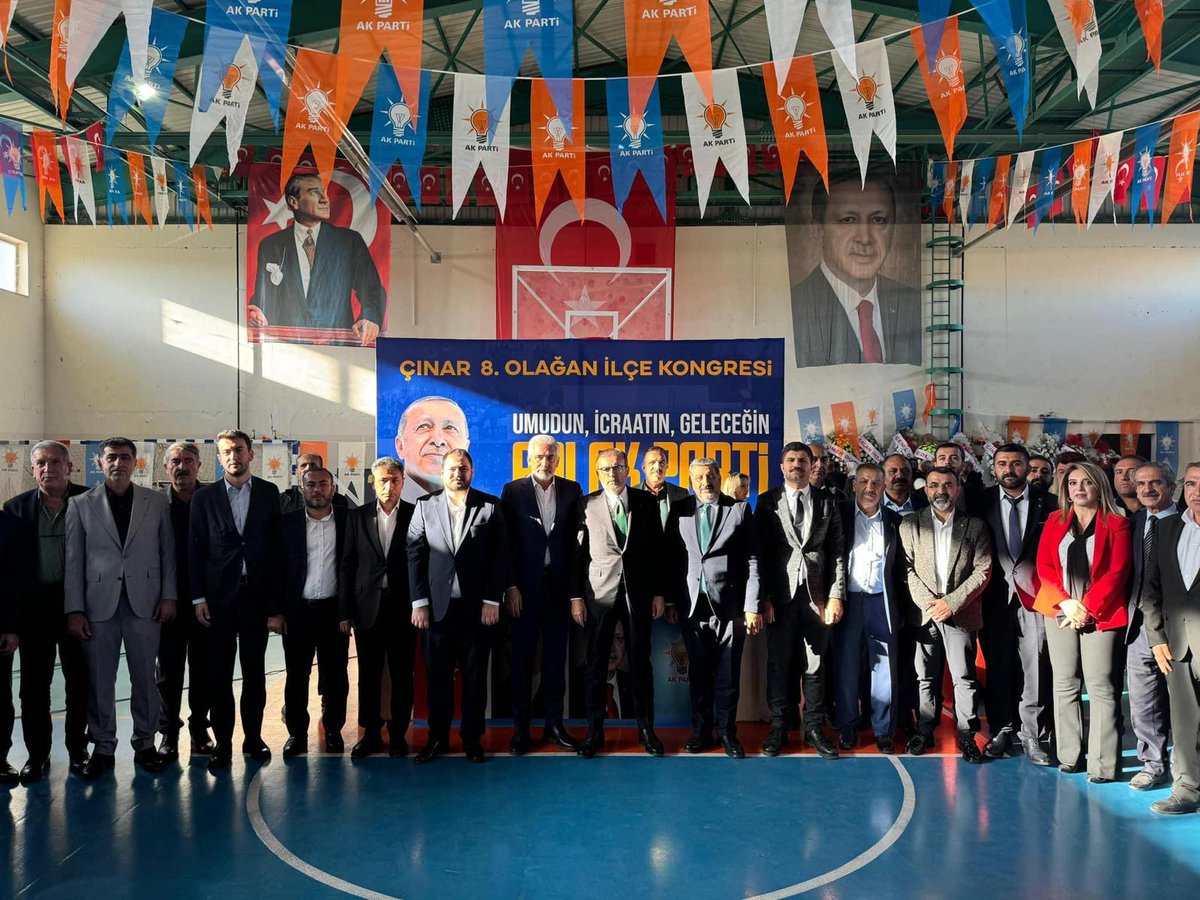 kulp_ak's tweet photo. İlçe Başkanımız sn. Abdulselam Toprak, Çınar ilçesi 8. Olağan Kongresine katılım sağladı. Yeniden Çınar İlçe Başkanı seçilen sn. Ömer Murat Delil'e görevinde başarılar dileriz.
@erkankandemir @yukselmuslum27 @RasitOcak @agral_abdullah @Akparti https://t.co/N3EisileVj