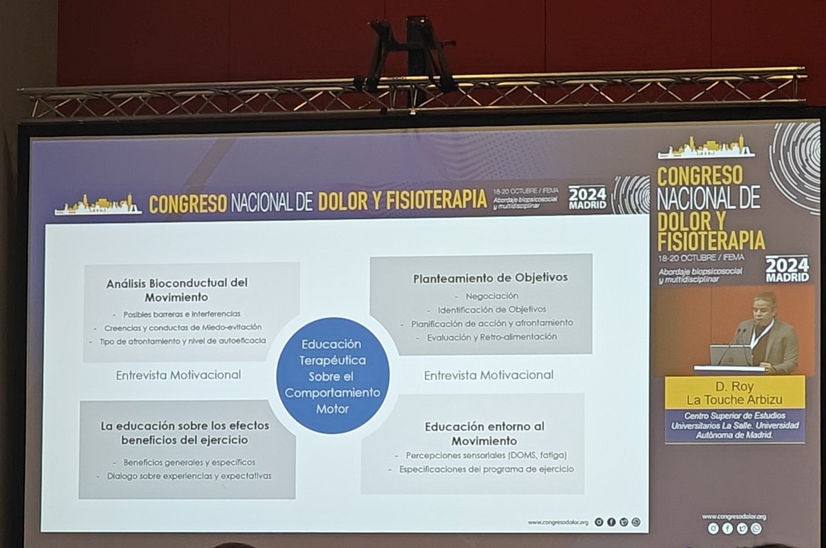 Ander Cervantes (@andercervantes) on Twitter photo Un lujo haber asistido a un congreso de tanto nivel y con ponentes top. Muchas preguntas todavía por resolver en investigación del #dolor a las que la #Fisioterapia tiene mucho que aportar. Felicidades <a href="/cfisiomad/">CP Fisioterapeutas Madrid | #somosloquenecesitas</a> <a href="/Sedolor/">Sociedad Española del Dolor</a> #DOLFI24 👏🔝 <a href="/RoyLaTouche/">Roy La Touche Arbizu</a> Un lujo haber asistido a un congreso de tanto nivel y con ponentes top. Muchas preguntas todavía por resolver en investigación del #dolor a las que la #Fisioterapia tiene mucho que aportar. Felicidades <a href="/cfisiomad/">CP Fisioterapeutas Madrid | #somosloquenecesitas</a> <a href="/Sedolor/">Sociedad Española del Dolor</a> #DOLFI24 👏🔝 <a href="/RoyLaTouche/">Roy La Touche Arbizu</a>