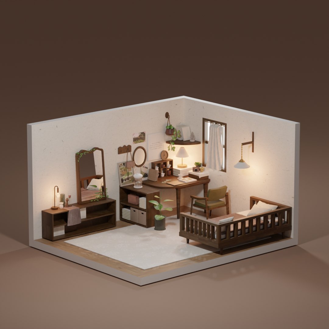 maru_blender's tweet photo. 〻 Natural Room ✿
……………✿…………✿……………
#blender #blender3d #b3d #3d #room #roomdesign #interior #natural #naturalinterior #naturalroom https://t.co/efa4LVQiGn
