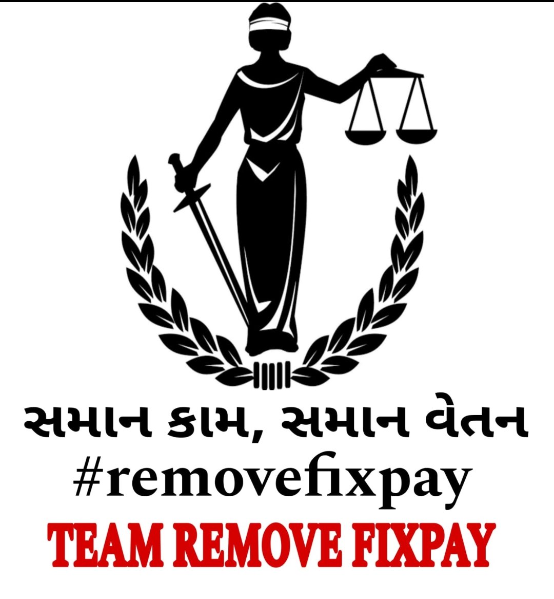 KalpPrajapat's tweet photo. #Remove_Fixpay_Or_Boycott_BJP 
#Remove_Fix_Pay_in_Gujarat 
સમાન કામ સમાન વેતન.
કામ પ્રમાણે વેતન આપો.
@Bhupendrapbjp 
@CMOGuj 
@INCGujarat 
@sanghaviharsh 
@irushikeshpatel 
@MLAJagdish 
@Hemantkhava1 
@Zee24Kalak 
@Janak_Sutariyaa 
@nidhirpatel6 
@devanshijoshi71 https://t.co/8oGBmBzb9H
