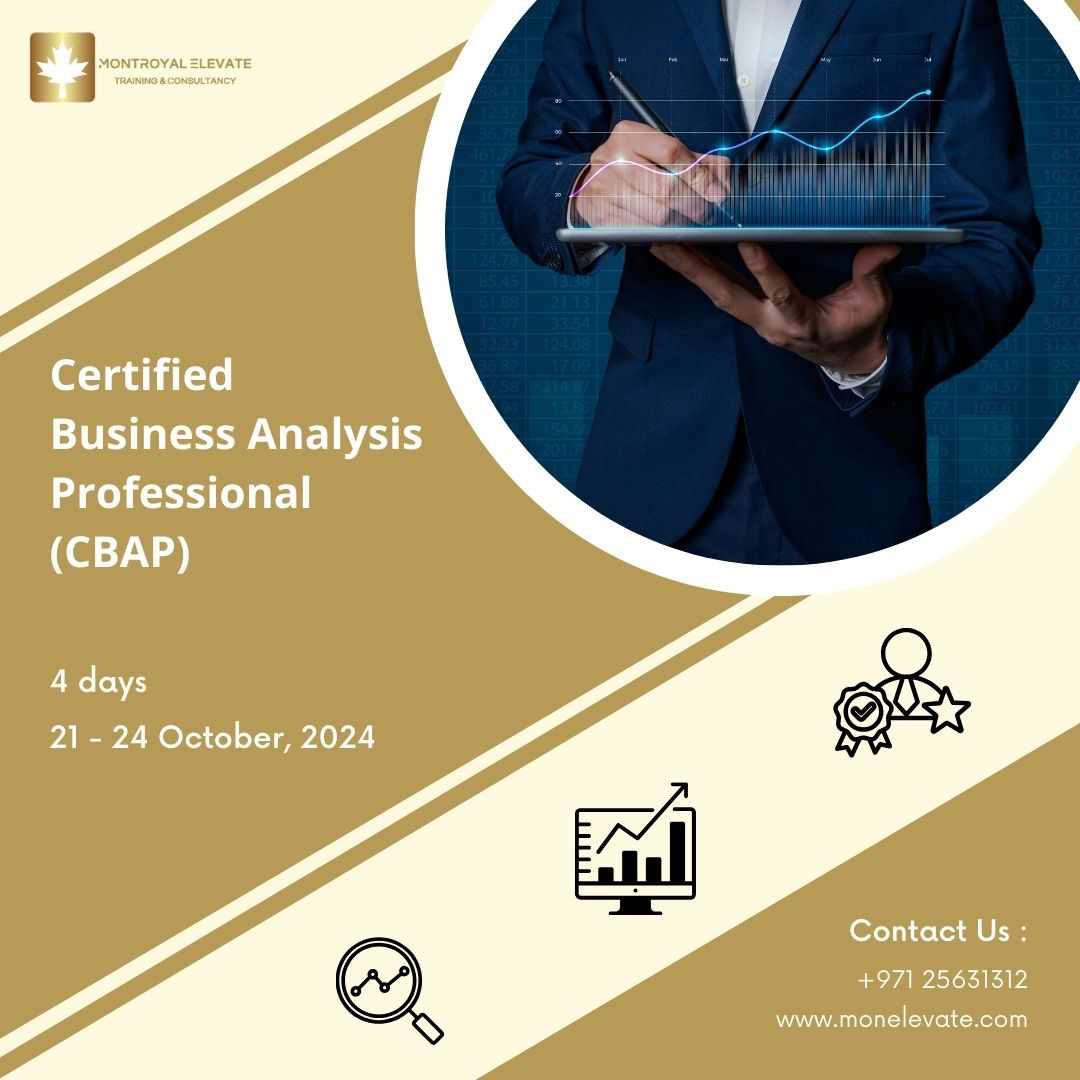 monelevate's tweet photo. Confirmed Training Schedule
Course name: Certified Business Analysis Professional (CBAP)
Duration: 4 Days
Dates: October 21 - 24  
https://t.co/SSZndAMLjr 

#Trainings #Oil&amp;Gas #MonElevate #CanadianTrainingProvider #CBAP #TrainingCenterInAbuDhabi #TopTrainingCourses #AbuDhabi https://t.co/3zFRFGMUDL