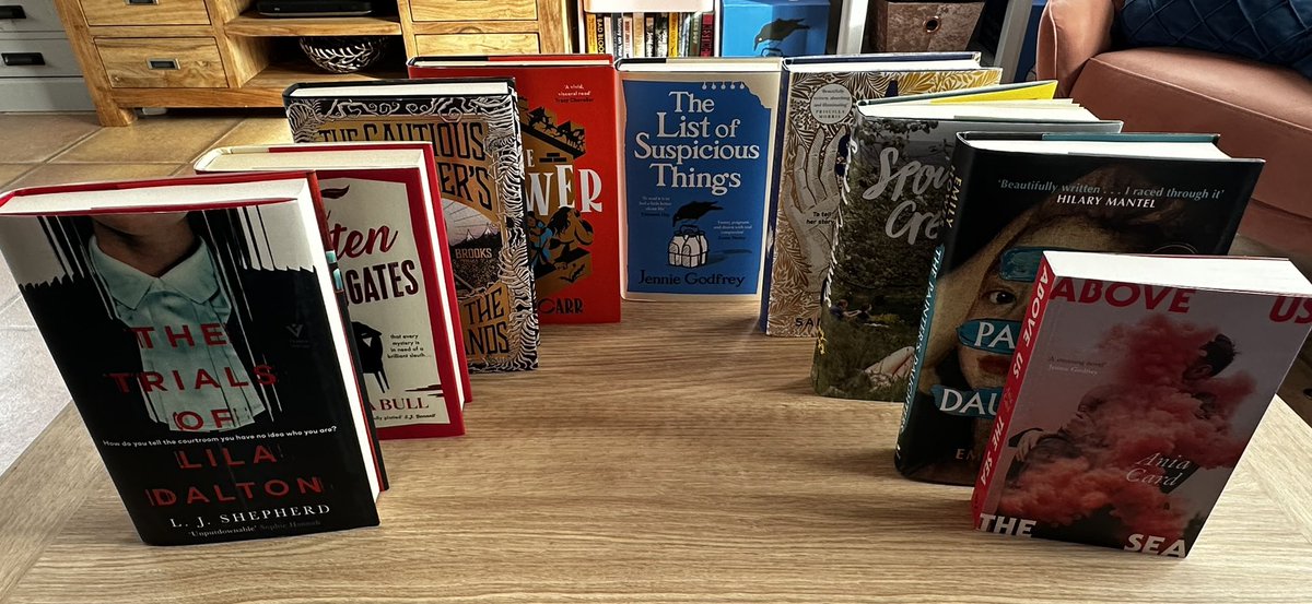 Northern Book Twitter! Me &amp; my fellow 2024 debut what’s app group are ALL appearing at Farsley Literary Festival on the 3rd Nov at 5pm. To celebrate this momentous occasion we are giving ticket holders the chance to win ALL NINE of our books. Buy a ticket &amp; come &amp; see us! 1/