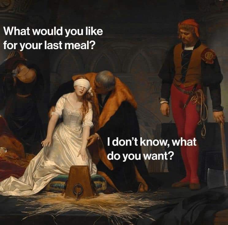 Gm, Happy Sunday 🤷‍♀️🍲👨🪓