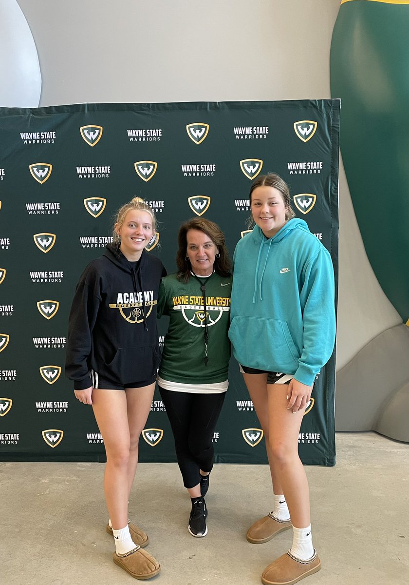 MaconAcademy's tweet photo. Thank you @WSUWarriorsWBB for giving our girls an opportunity to get better! @McKenzeeT24 @Bailey_Allison8 Stella &amp; AJ https://t.co/azc3w5Q8sp