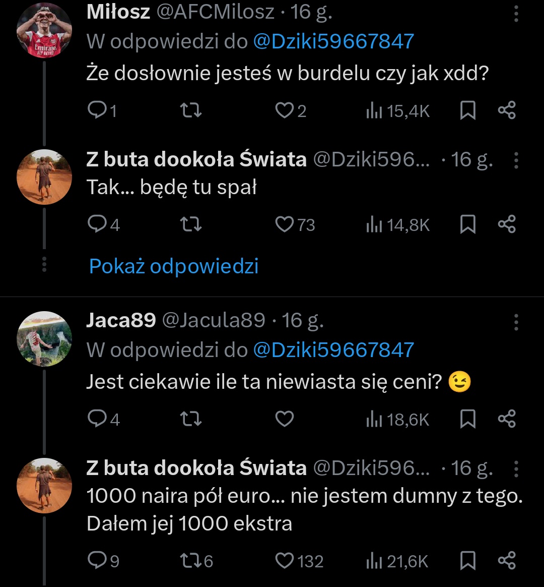 heretyczka_'s tweet photo. Jeśli korzystasz z takich miejsc to płacisz  za "usługę", która przymusza kobiety do takiej pracy - czyli płacisz za możliwość zgwałcenia drugiej osoby i wspierasz handel ludźmi.
Nie zapraszam do dyskusji bo nie ma o czym.
Komentarze jak zawsze obrzydliwe. https://t.co/nVTh6bj8a9