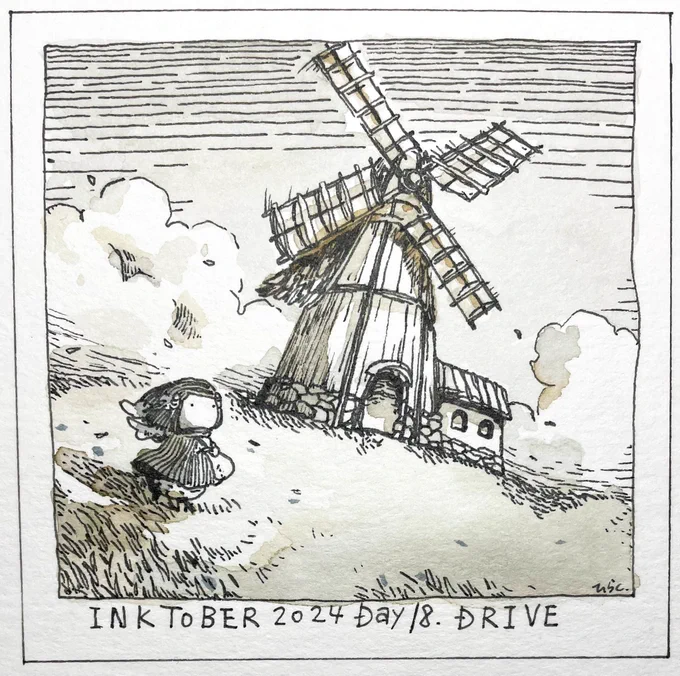 10/18: DRIVE

大きな力が私を駆り立てる。
A great force drives me.

 #inktober2024  #inktober2024day18  #Pavot  #ペン画 