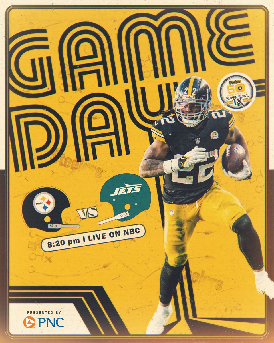 steelers's tweet photo. Primetime Pittsburgh ✨ 

@PNCBank | #HereWeGo https://t.co/oCmL73Lnp7