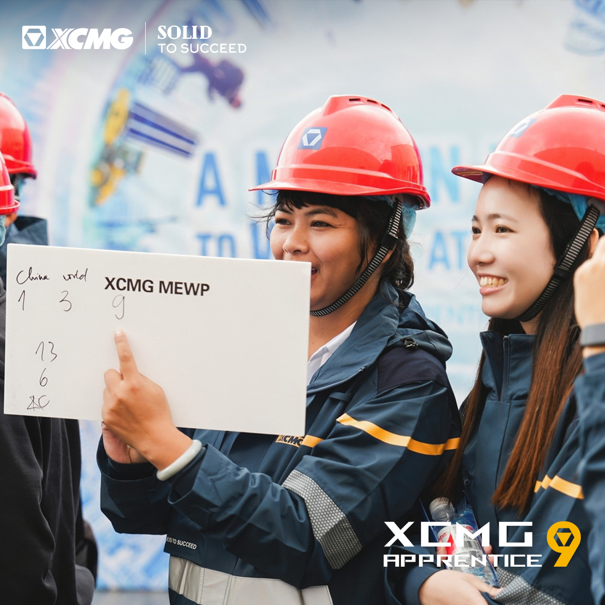 XCMGGroup's tweet photo. At XCMG, employees embrace new challenges and adventures, expanding their perspectives along the way.
Similar to the XCMG Apprentice Program, they pursue knowledge and aim for greater heights in their careers.
๐
#XCMG #SolidtoSucceed #XCMGApprenticeS9 #XCMGApprentice https://t.co/EuD3MEUPJL