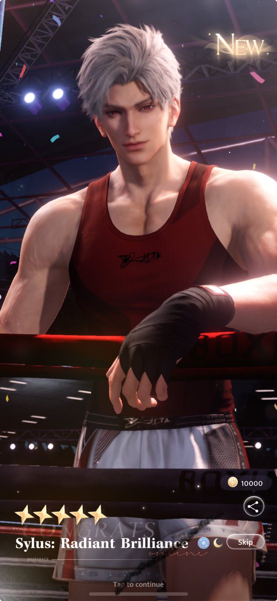 First 10 pull, on the second card, sasuga Sylus. 😤