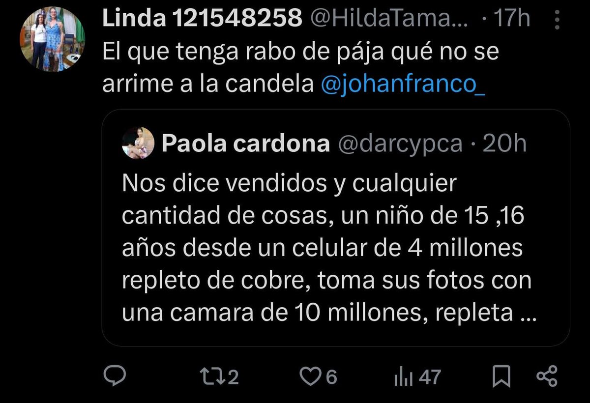 Linavelasqueze's tweet photo. El joven @johanfranco_ de la vereda Vallecitos de Jericó cuestiona una veeduría "ambiental" creada por exempleados y simpatizantes de la empresa Minera de Cobre #Quebradona y salen a manotearlo. @susanamuhamad @franciscoactiv2 
(NYSE: $AU) - AngloGold Ashanti,  check this👆. https://t.co/8blpLiZK3F
