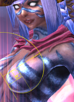 Dawntrail Arcadion spoilers

i have discovered that Eutrope's booba curve to armpit fits within the golden ratio/fibonacci spiral

Upon further examination, it seems that even her booba shape adheres to the fibonacci spiral

(Screenshot from a friend)