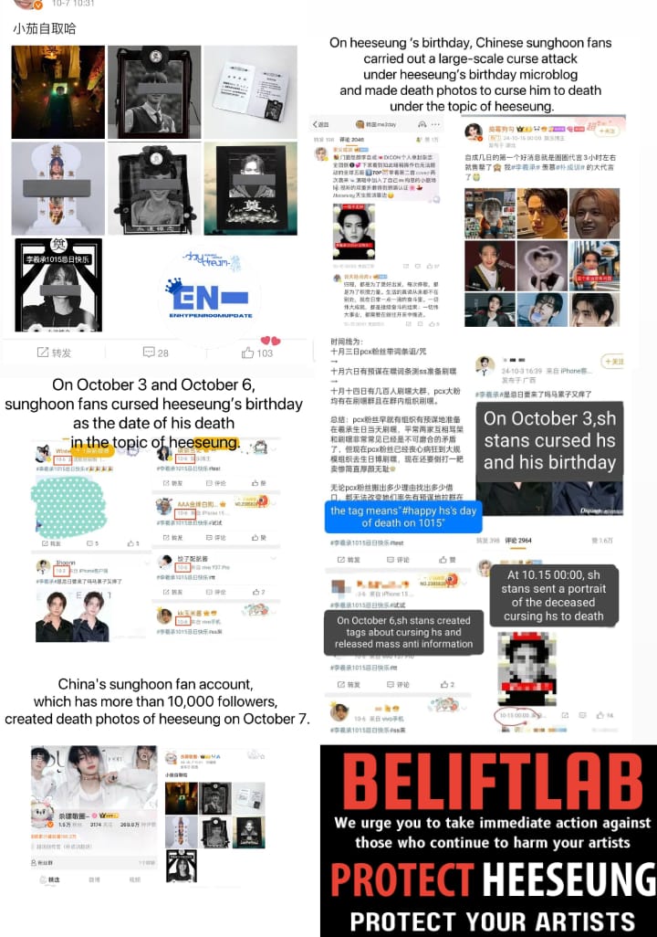 Beeaufa's tweet photo. Gila yah mereka segitunya enhypen tuh ot7 bukan 1/2/3/4/5/6!!!

BELIFT LAB PROTECT HEESEUNG
#AlwaysTogetherWithHeeseung
#언제나_희승을_지키자
#BELIFTProtectYourArtists

BELIFT LAB PROTECT SUNGHOON
#WeSTANDwithSUNGHOO
#항상_성훈이를_지켜줄게
#BELIFTProtectYourArtists https://t.co/Va0zWJ1xGH