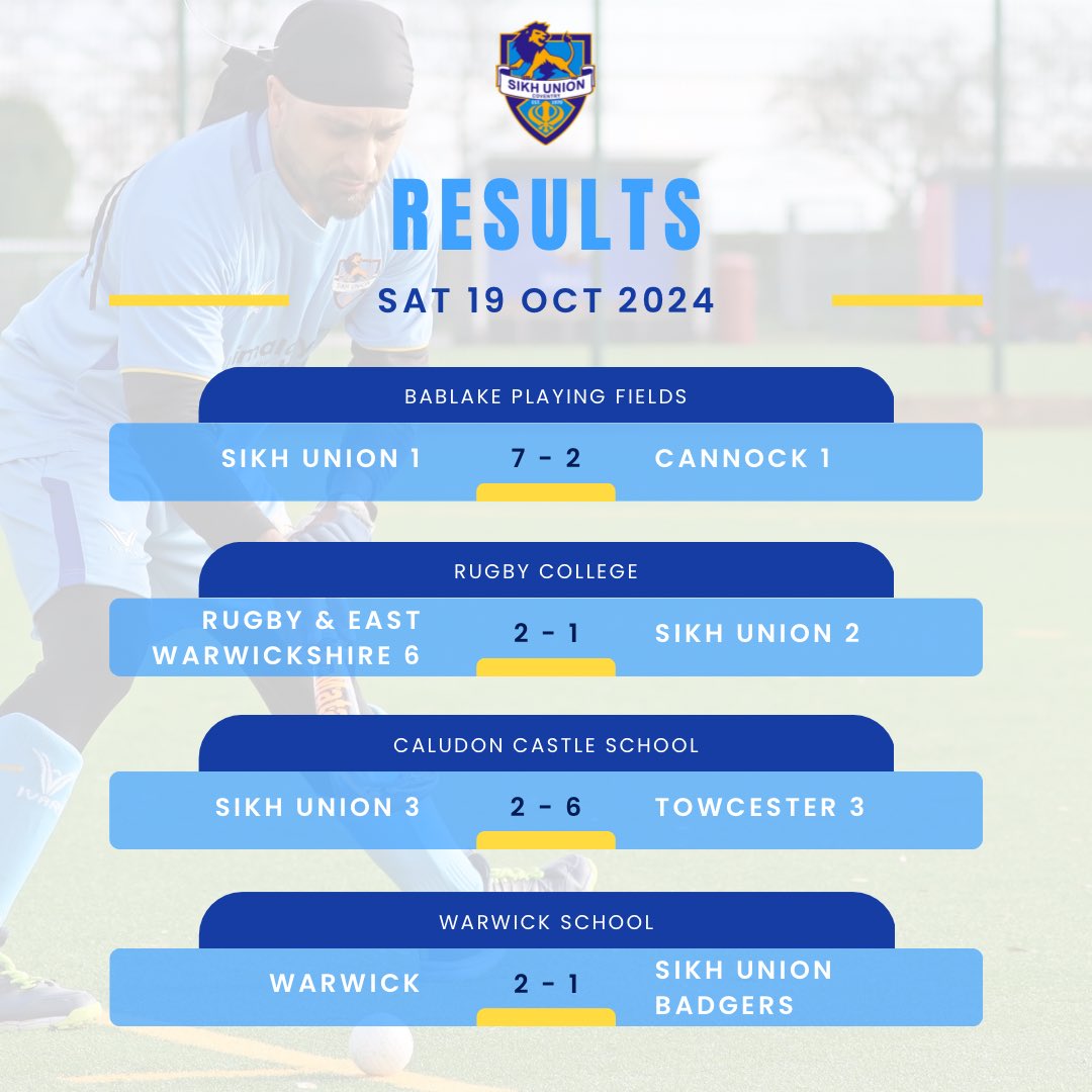 Sikh Union Coventry Hockey Club tweet media