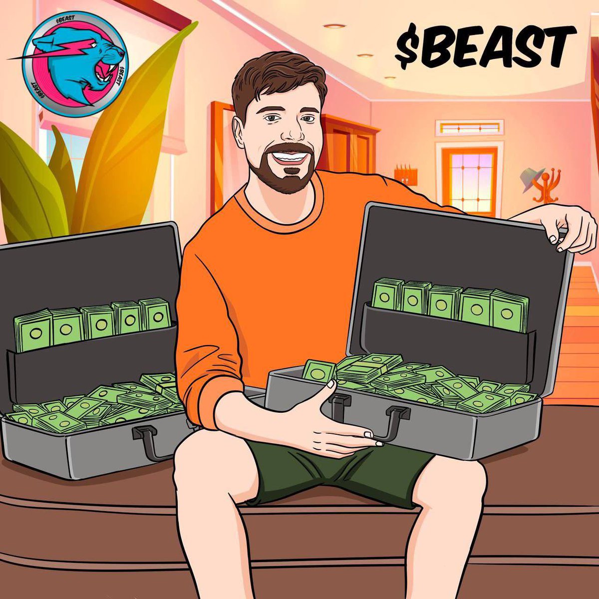 BasedBeastCoin's tweet image. Huge $BEAST announcement soon 📈

Fill those bags up 🤫