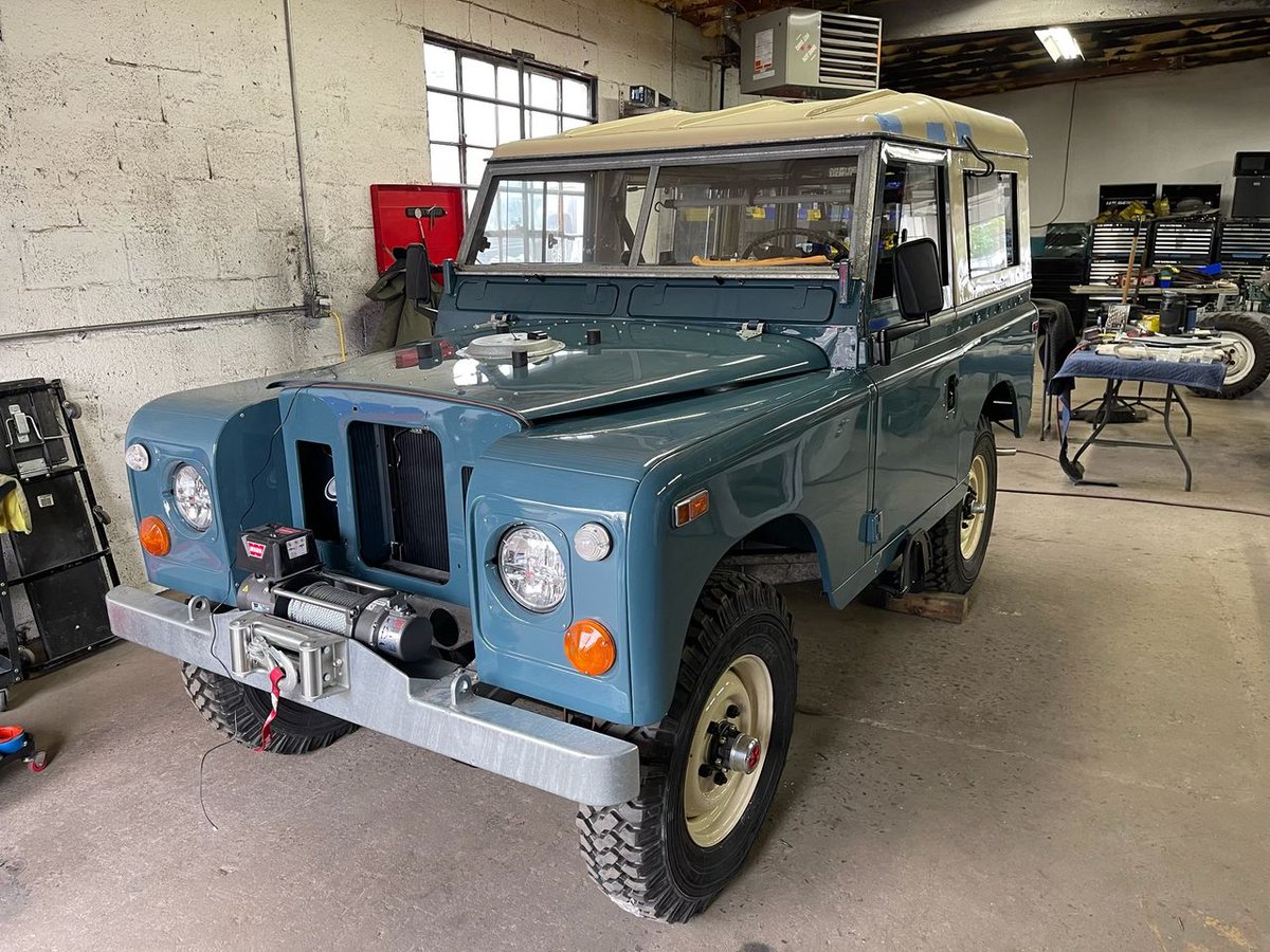 N_Am_Overland's tweet image. 1974 Series III Land Rover

#landrovers #restorationproject #classiccarsdaily #serieslandrover #series3landrover #fullrestoration #rovers #mycar #automotivephotography #carlovers