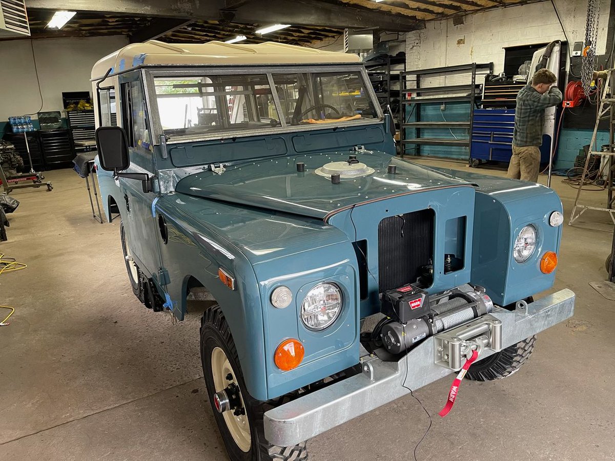 N_Am_Overland's tweet image. 1974 Series III Land Rover

#landrovers #restorationproject #classiccarsdaily #serieslandrover #series3landrover #fullrestoration #rovers #mycar #automotivephotography #carlovers