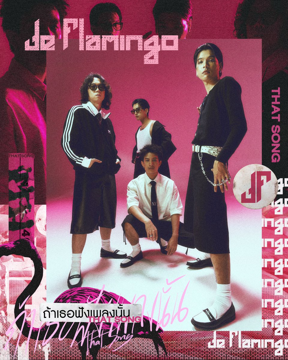 deflamingoband's tweet photo. Tomorrow Release 6PM !!
ถ้าเธอฟังเพลงนั้น (That song) 🦩 

on YouTube/genierock 

#DeFlamingoband #Deflamingoflock 
#genierecords https://t.co/CiKWe9Xq4R