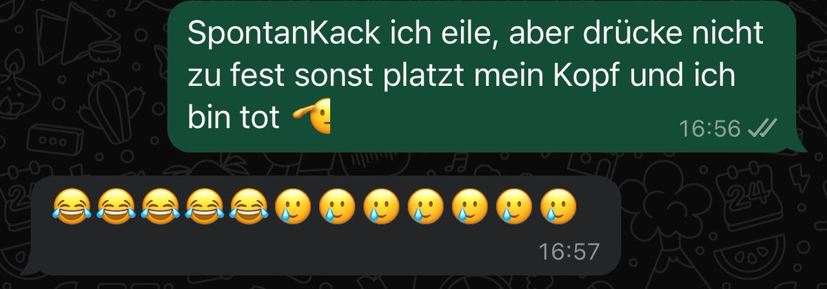 Wenn man sich auf einen gemeinsamen Spaziergang freut, aber einer den anderen kurz nach dem Start zurücklassen muss. Ich sag nicht, wer hier was geschrieben hat 🥸