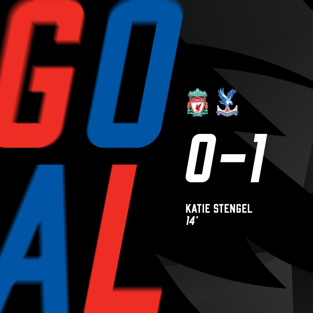 cpfc_w's tweet photo. Katie Stengel gives us the early lead! 🦅

#CPFC // 0-1 https://t.co/PvP6wSD3kH