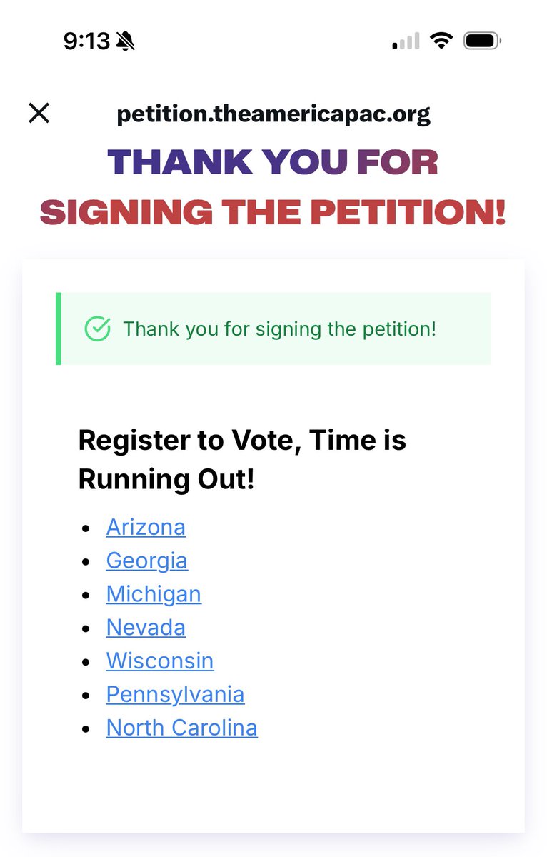 Bigsnack26's tweet photo. Thank you @elonmusk for all that you’re doing to save/protect free speech! I just signed the petition in PA! https://t.co/kkGdVYpGay
