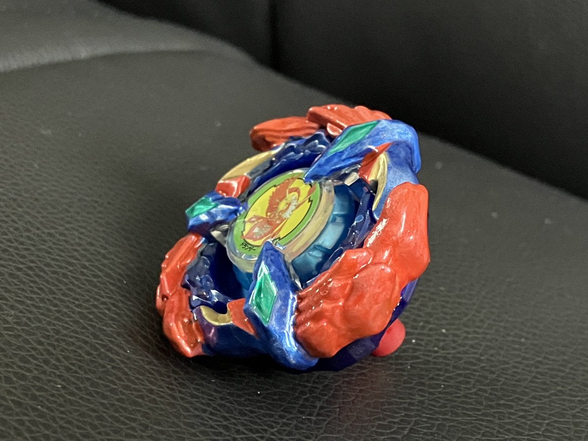 Mahzes's tweet photo. Did a custom Dranzer paint job for Phoenix Wing 9-60P
#BEYBLADEX #Dranzer
#ベイブレードX #ドランザー https://t.co/krwBZBO3GH