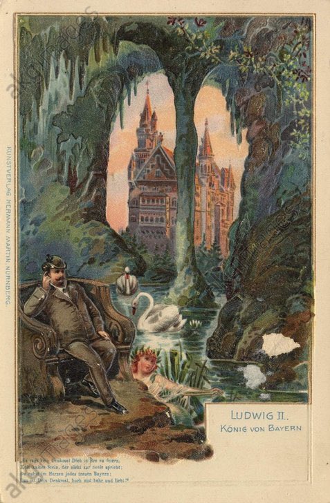 Postkarte: Kunstverlag Hermann Martin, Nurnberg (c. 1900)