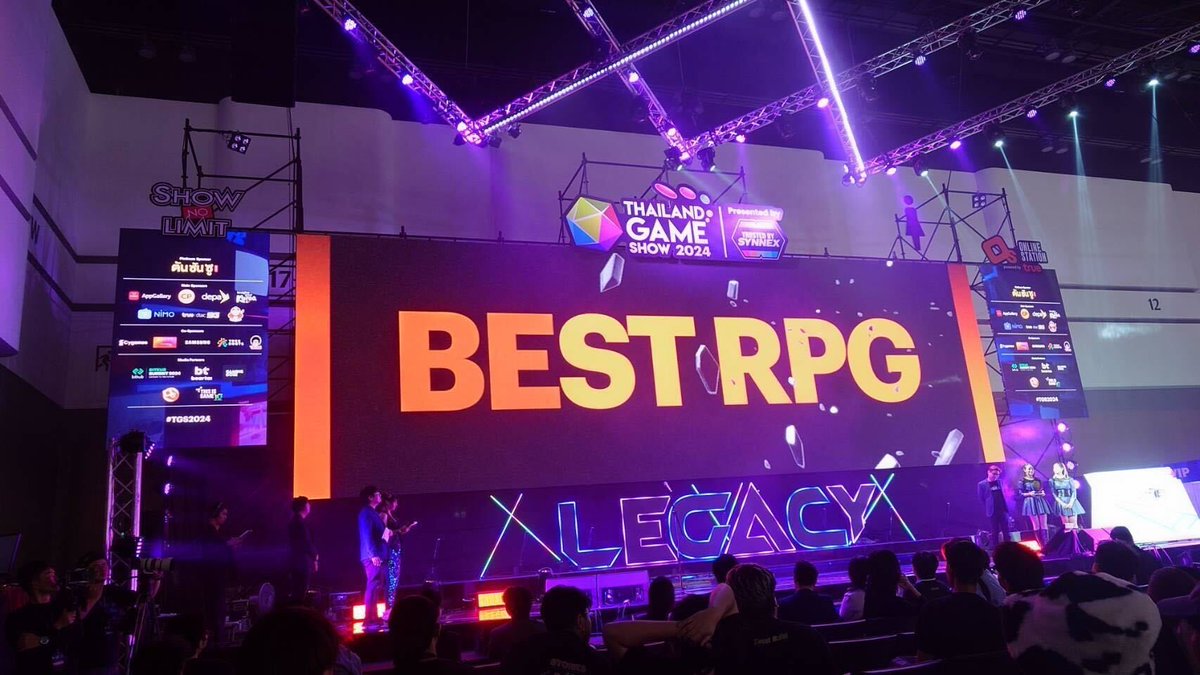 nhamaguc's tweet image. Great news!!✉️
FFVII REBIRTH won the BEST RPG award at the Thailand Game Show 2024, the largest gaming event in Southeast Asia🏆
-
東南アジア最大のゲームイベント「タイランドゲームショー2024」でFFVII REBIRTHが BEST RPGを受賞しました🏆

#FF7R 
#ThailandGameShow