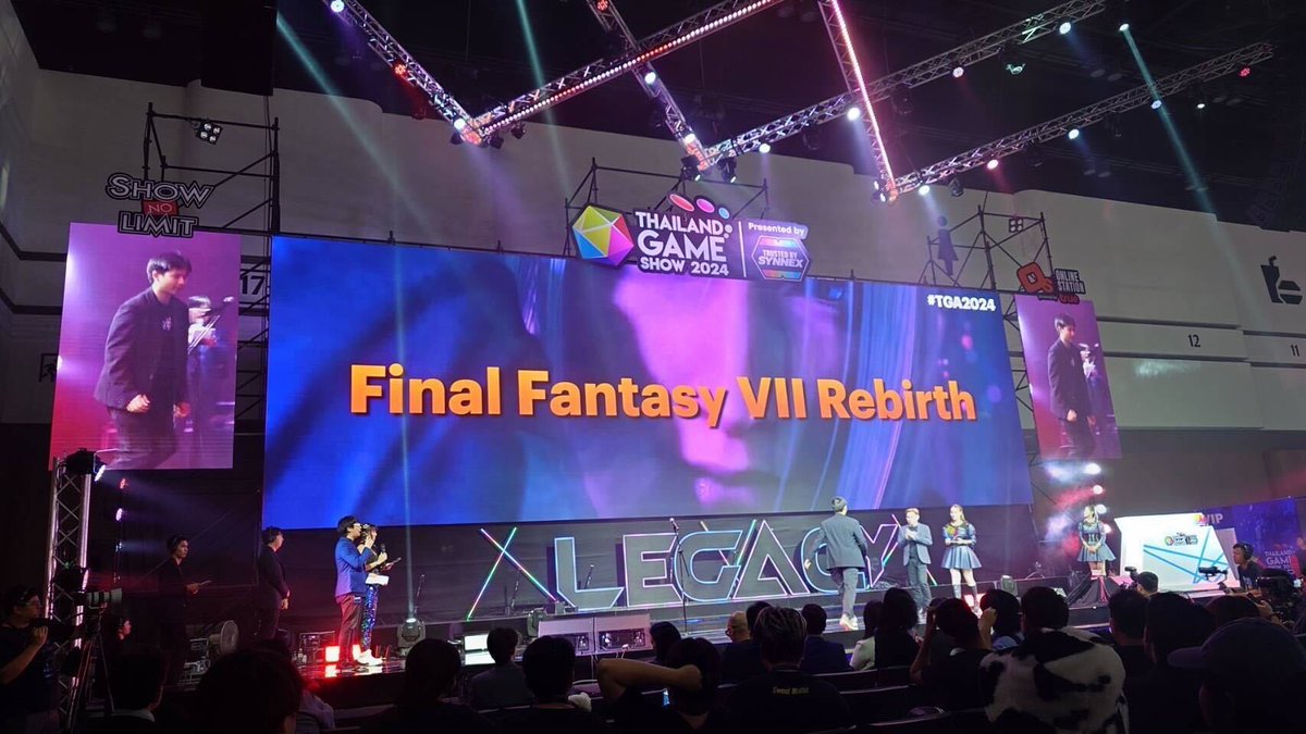 nhamaguc's tweet image. Great news!!✉️
FFVII REBIRTH won the BEST RPG award at the Thailand Game Show 2024, the largest gaming event in Southeast Asia🏆
-
東南アジア最大のゲームイベント「タイランドゲームショー2024」でFFVII REBIRTHが BEST RPGを受賞しました🏆

#FF7R 
#ThailandGameShow