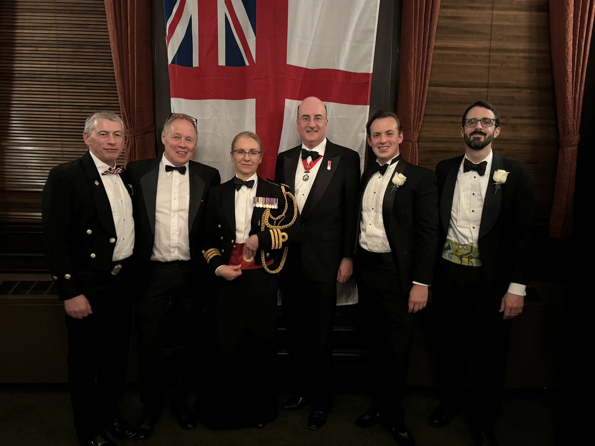stgeorgesbalt's tweet photo. The Society held our annual Trafalgar Night Dinner this past Thursday in Baltimore. Members and guests were treated to a lovely dinner with singing, toasts and brief reflection on Lord Nelson and the battle of Trafalgar.
@UKinUSA @UKdefUS @RoyalNavy https://t.co/VjnuHlFSR3