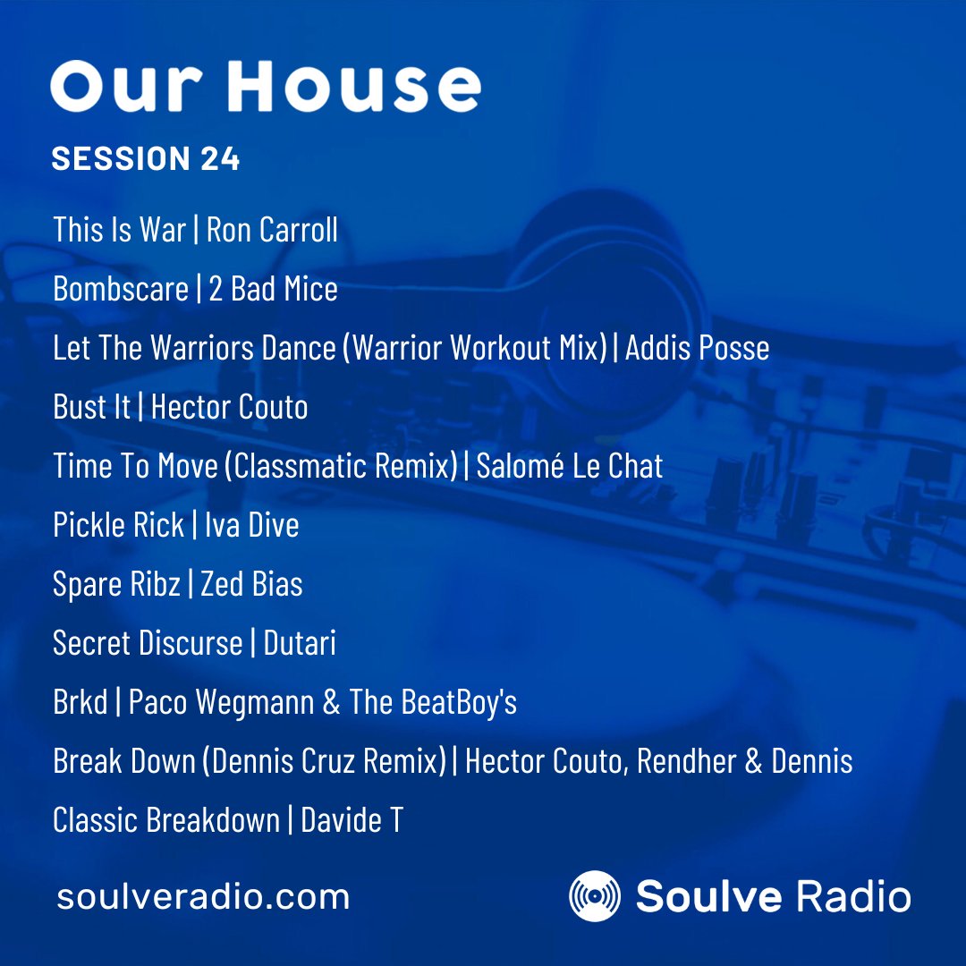 soulveradio's tweet image. 💣 Session 24 plays an explosive mix of 132 BPM #TechHouse &amp;amp; #Breakbeat infused bangers! 🔊🎶💥 Feat. #RonCarroll #2BadMice #AddisPosse #HectorCouto #Classmatic #IvaDive #ZedBias #DennisCruz &amp;amp; #DavideT
Listen now!👇
mixcloud.com/soulveradio/ou…