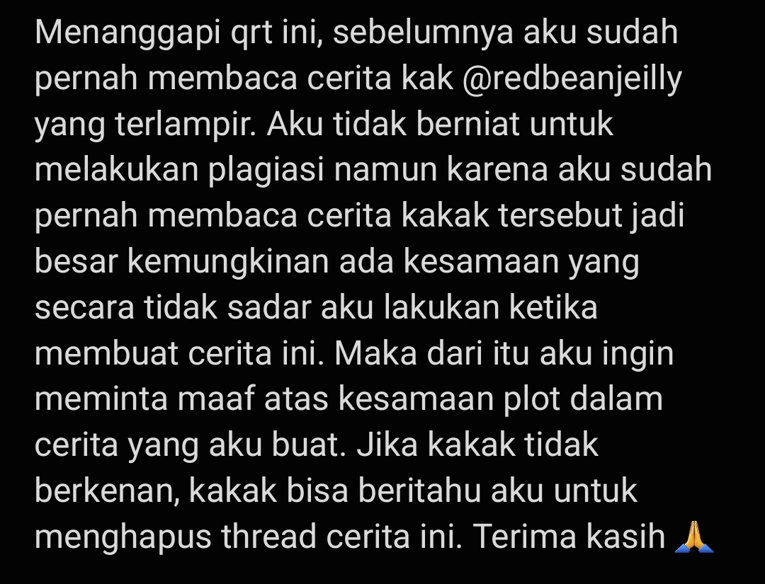 minghaocentre's tweet photo. Halo kak @redbeanjeilly aku gak bisa reach out kakak lewat dm jadi aku sampaikan disini aja ya. Aku juga mau minta bantuannya yang bisa reach out ke kak @redbeanjeilly untuk menyampaikan pesanku ini karena akun ku sudah diblock. Terima kasih https://t.co/FwejYcftUx