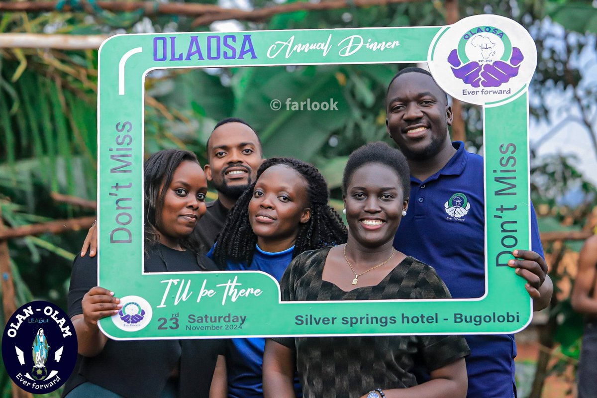 With less than 34 days left to go 
Join us for the <a href="/OlaosaCom23/">OLAOSA_COMMUNITY</a> dinner on 23rd November 2024 at Silver Springs, Bugolobi. 

Let's vibe, dine, and get together.

Tickets:
Singles: 80k
Couples: 140k
Table of 8: 800k

Reserve your table via 0754328897 / 0780597007
#OLAOSA_Dines
