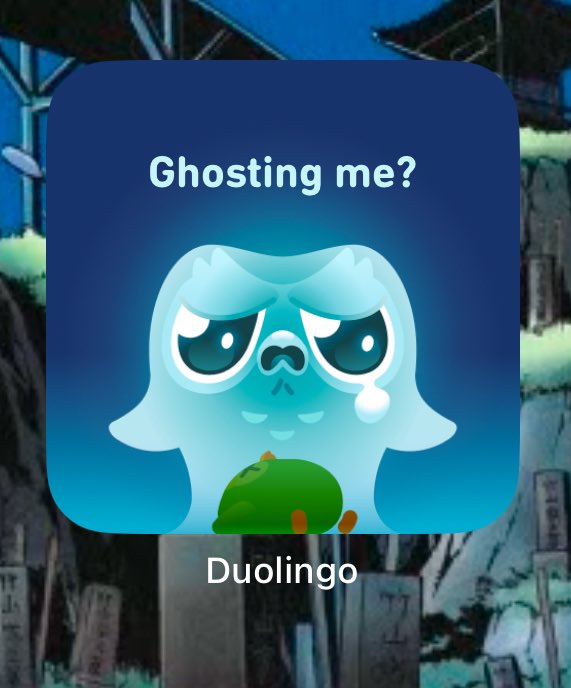 codenamepawl's tweet photo. @duolingo sorry Duo, I’ve been bedridden with an acute kidney infection for a week 🥺 https://t.co/tNwl7wAoe2