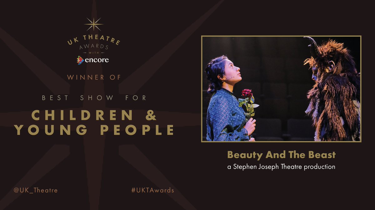 uk_theatre's tweet photo. The winner of the UK Theatre Award for Best Show for Children and Young People is Beauty And The Beast, a Stephen Joseph Theatre production.

#UKTAwards https://t.co/QT6HEkbPR0