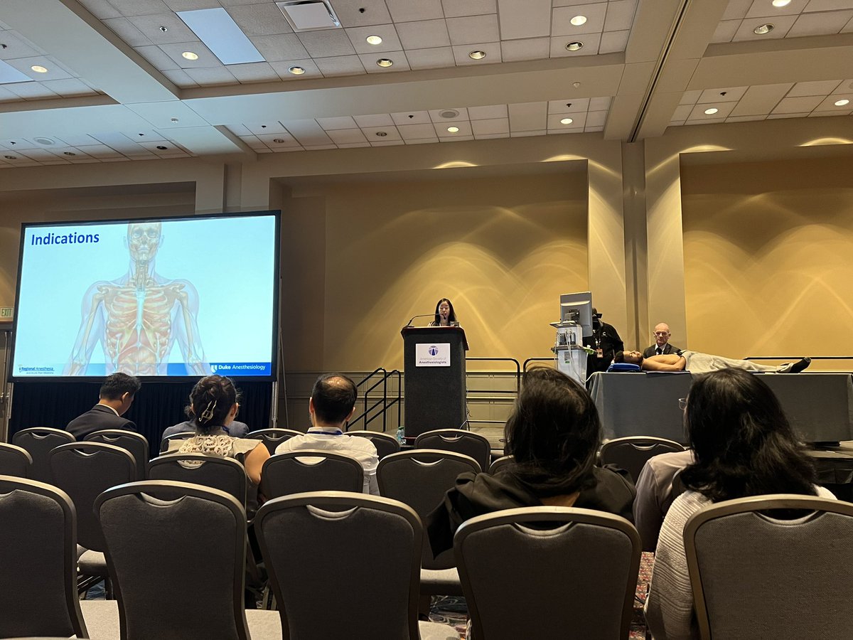 Sindhuja Nimma (@sindhu_nimma) on Twitter photo Fantastic talk and live demonstration of updates on upper extremity nerve blocks. <a href="/AmandaKumarMD/">Amanda Kumar</a> Also got to catch up with the wonderful Dr. Karmakar!! <a href="/MayoAnesthesia/">Mayo Clinic Department of Anesthesiology</a> <a href="/ASALifeline/">ASA®</a> @ASA2024 <a href="/ASRA_Society/">ASRA Pain Medicine</a> in Philly!!! Fantastic talk and live demonstration of updates on upper extremity nerve blocks. <a href="/AmandaKumarMD/">Amanda Kumar</a> Also got to catch up with the wonderful Dr. Karmakar!! <a href="/MayoAnesthesia/">Mayo Clinic Department of Anesthesiology</a> <a href="/ASALifeline/">ASA®</a> @ASA2024 <a href="/ASRA_Society/">ASRA Pain Medicine</a> in Philly!!!