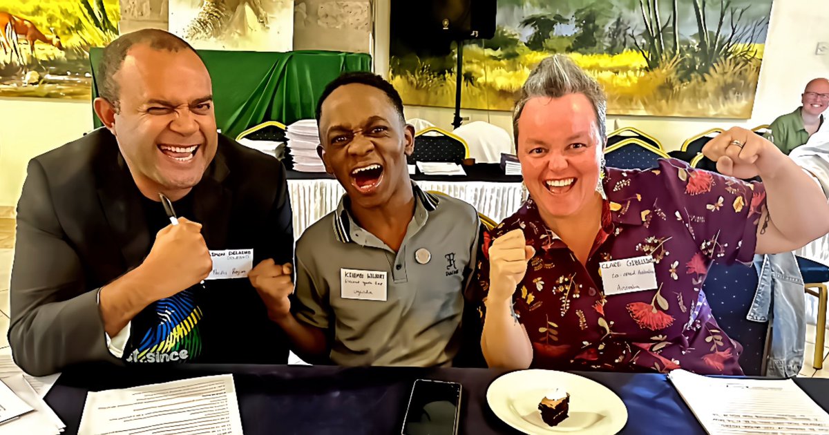 commonwealthDPF's tweet image. United for change! 💪🔥 Here’s a powerhouse trio from the Commonwealth Disabled People’s Forum, working hard to break barriers and push for equal opportunities. Together, we’re building a more inclusive future for all. #DisabilityRights #CDPF