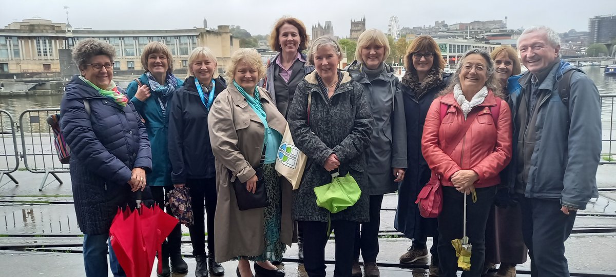 RobCollinGuide's tweet image. A lovely group from Bristol and Bath guides on @BristolSlaveTradewalk in Bristol before their AGM. Discussing the difficult part of Bristol, Bath and British history and Colston&apos;s divisive legacy and the relevance of this history to us now.  @BBGuides @Dr_RGStone